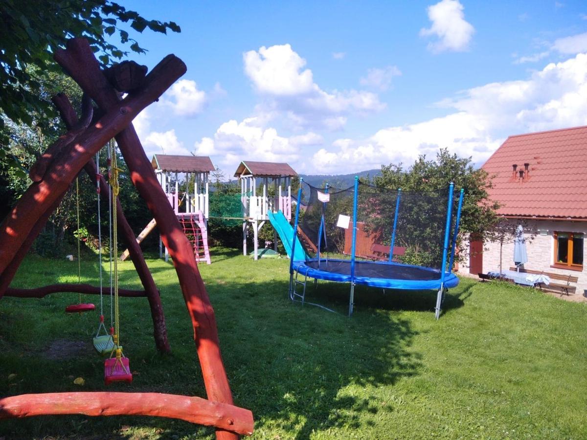 PolańczykBieszczadzki Hals - Dom Blizniakアパートメント エクステリア 写真